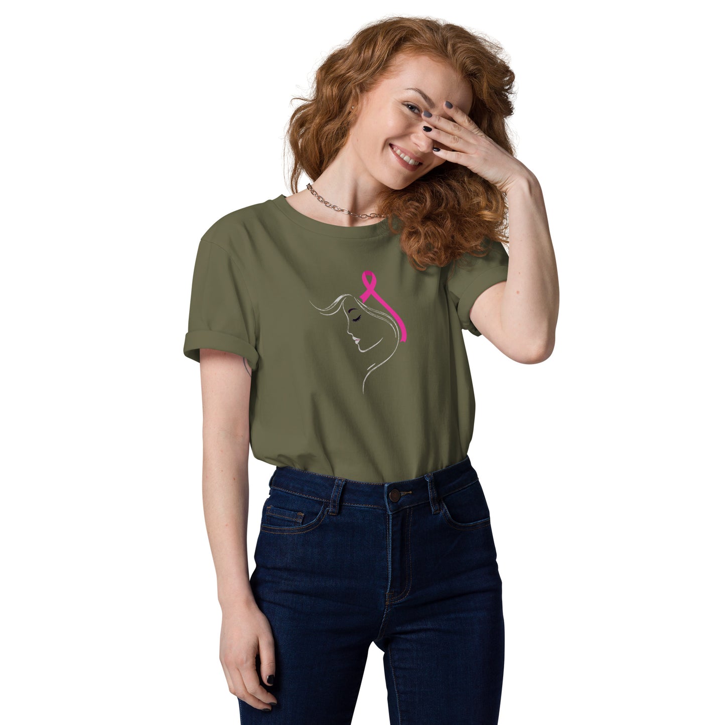 B'RDY T-shirt Pink October
